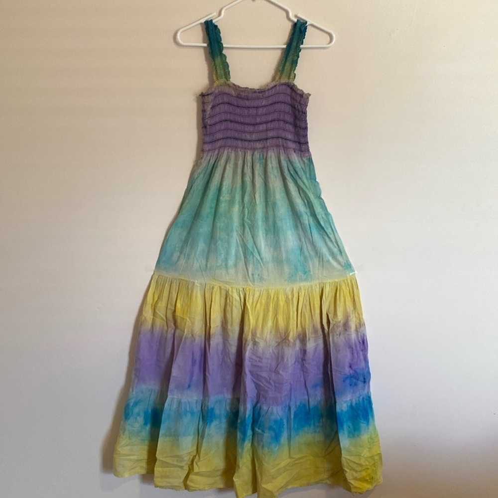 Multicolor Tie-Dye Sundress - Picture 3 of 8